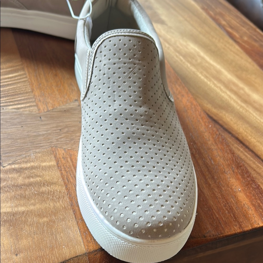 Perforated Slip-On Sneakers